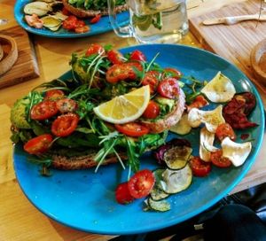 Fun Bun at Tribestlife Rawfood Kitchen in Rotterdam