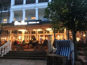 Outside at Peter Pane in Binz