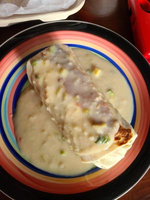 Green chile burrito at Graze in Nashville