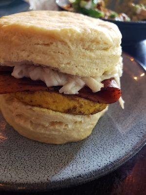 Bacon Egg and Cheese Biscuit at Graze in Nashville