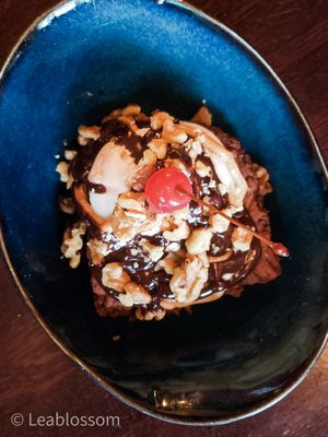 Brownie Sundae at Graze in Nashville