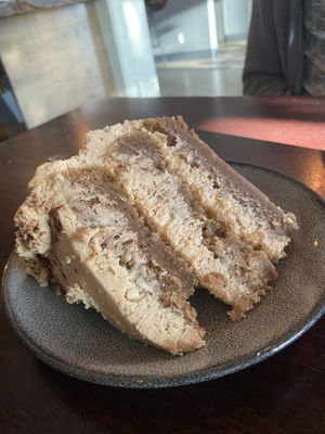 Cinnamon roll cake  at Graze in Nashville