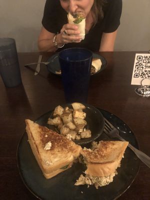 Tuna sandwich  at Graze in Nashville