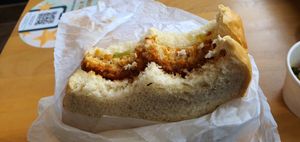 Hot Tempeh Sandwich close up at Graze in Nashville