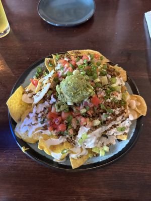 Loaded nachos  at Graze in Nashville