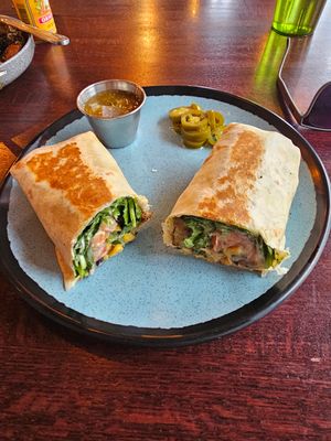 Green Chile Burrito at Graze in Nashville