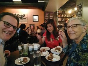 having some fun at Graze in Nashville