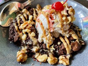 The sundae!  at Graze in Nashville