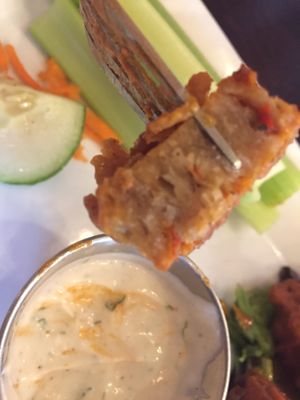 Hot wings at Graze in Nashville