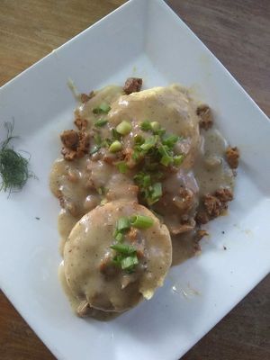 Biscuits & Gravy at Graze in Nashville