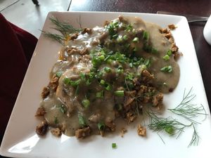 Biscuits and Gravy  at Graze in Nashville