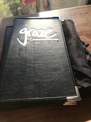 The card at Graze in Nashville