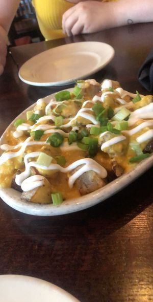 loaded potatoes at Graze in Nashville