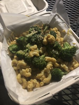 Broccoli mac  at Graze in Nashville