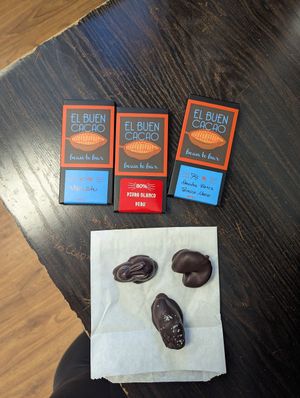 My haul at El Buen Cacao in Idyllwild