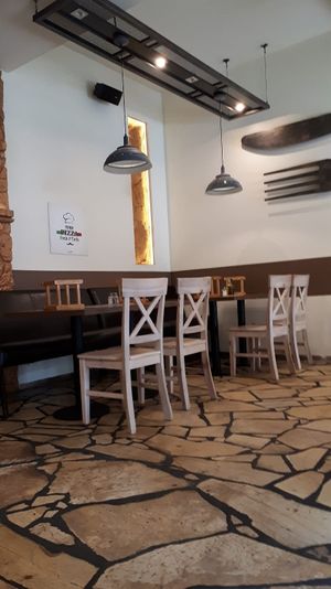 Inside at Prego Pizza in Katowice