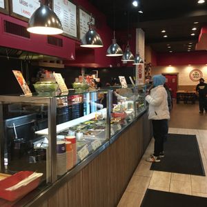 Counter. at The Hummus and Pita Co in New York City