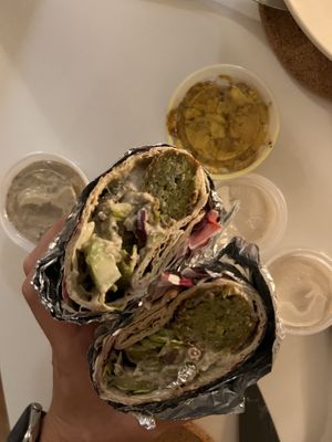   at The Hummus and Pita Co in New York City