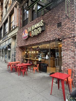   at The Hummus and Pita Co in New York City