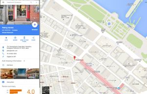 This is the correct location taken from Google maps. at Peking Hanten in Yokohama