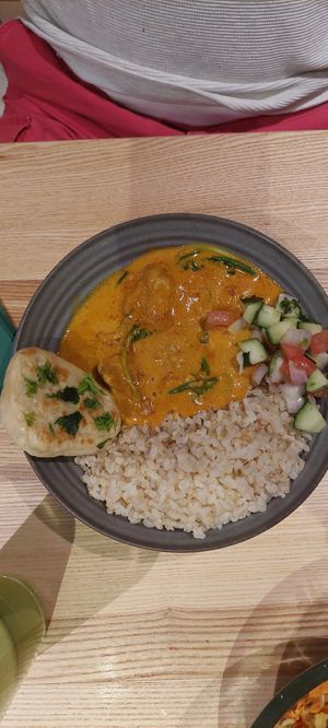 Curry de pollo at Ayaso Restaurant in Marrakech