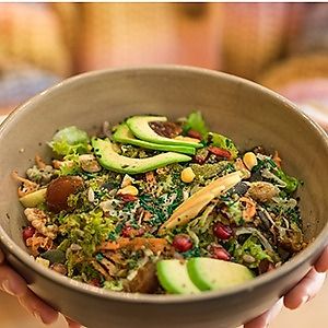 RAW VEGETABLE SALAD

Mix of raw vegetables, multi seeds, spirulina, moringa served with olive oil and lemon.
 at Ayaso Restaurant in Marrakech