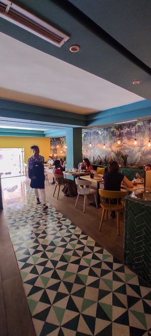 Restaurant area at Ayaso Restaurant in Marrakech