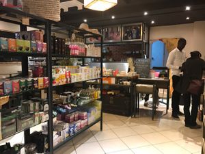 cafe front at Ayaso Restaurant in Marrakech