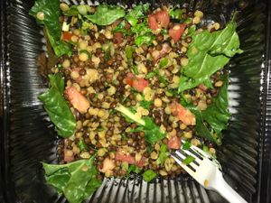 lentil trio at Ayaso Restaurant in Marrakech