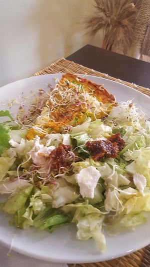 quiche at Ayaso Restaurant in Marrakech