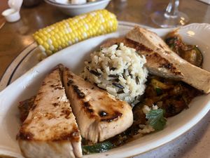 Panang Curry  at Good Harbor Grill in Glen Arbor