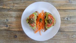 Avocado Toast at SpaJuiceBar in Fort Lauderdale