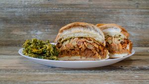 Vegan BBQ Jackfruit at SpaJuiceBar in Fort Lauderdale