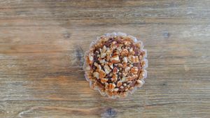 Chocolate Turtle Pecan Pie at SpaJuiceBar in Fort Lauderdale