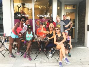 SpaJuiceBar run club group meeting up at SpaJuiceBar in Fort Lauderdale