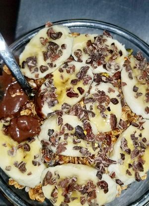 Chocolate splendor acai bowl    at SpaJuiceBar in Fort Lauderdale