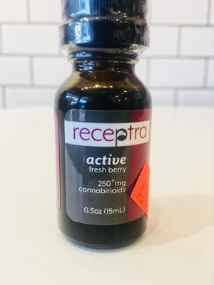 Receptra CBD oil at SpaJuiceBar in Fort Lauderdale