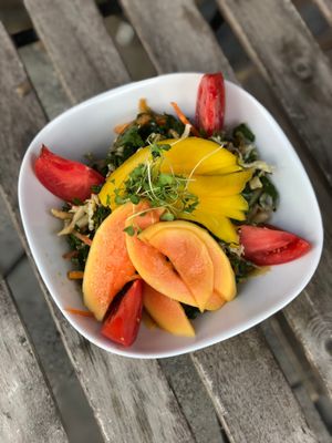 Salad at SpaJuiceBar in Fort Lauderdale