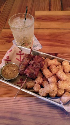 Guard dog and tots at Anchor Down in Oklahoma City