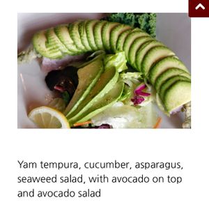 Green Island Roll at Sushi Well in New Westminster