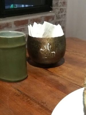 Table Decorations at Uu Dam Chay in Hanoi