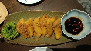 Lemongrass and Chilli Tofu at Uu Dam Chay in Hanoi