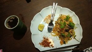 Pad Thai at Uu Dam Chay in Hanoi