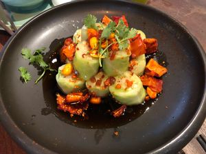 Cabbage rolls at Uu Dam Chay in Hanoi