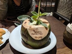 Green Curry at Uu Dam Chay in Hanoi