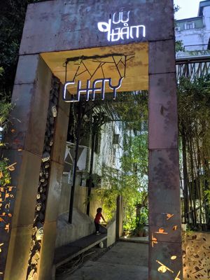 Front at Uu Dam Chay in Hanoi