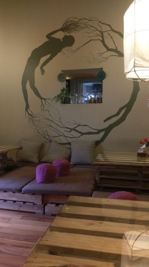 Chilled  at Om Hanoi in Hanoi