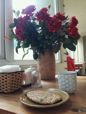oats & chia seeds cookie at Om Hanoi in Hanoi