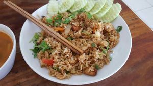 Falafel pita at Om Hanoi in Hanoi