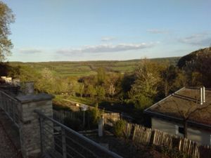 View of the Bliesgau at VeBistro in Wittersheim